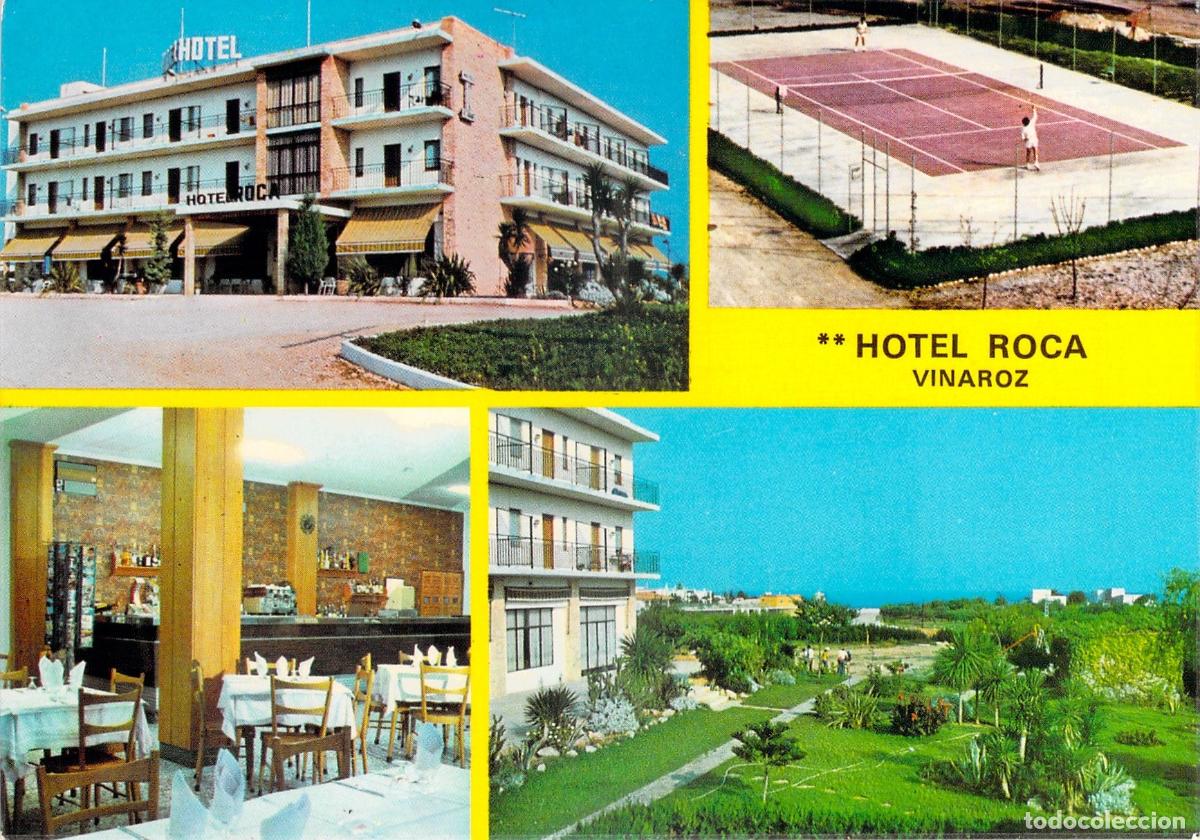 Postales: Postal Multivista del Hotel Roca en Vinaroz, Castell&oacute;n