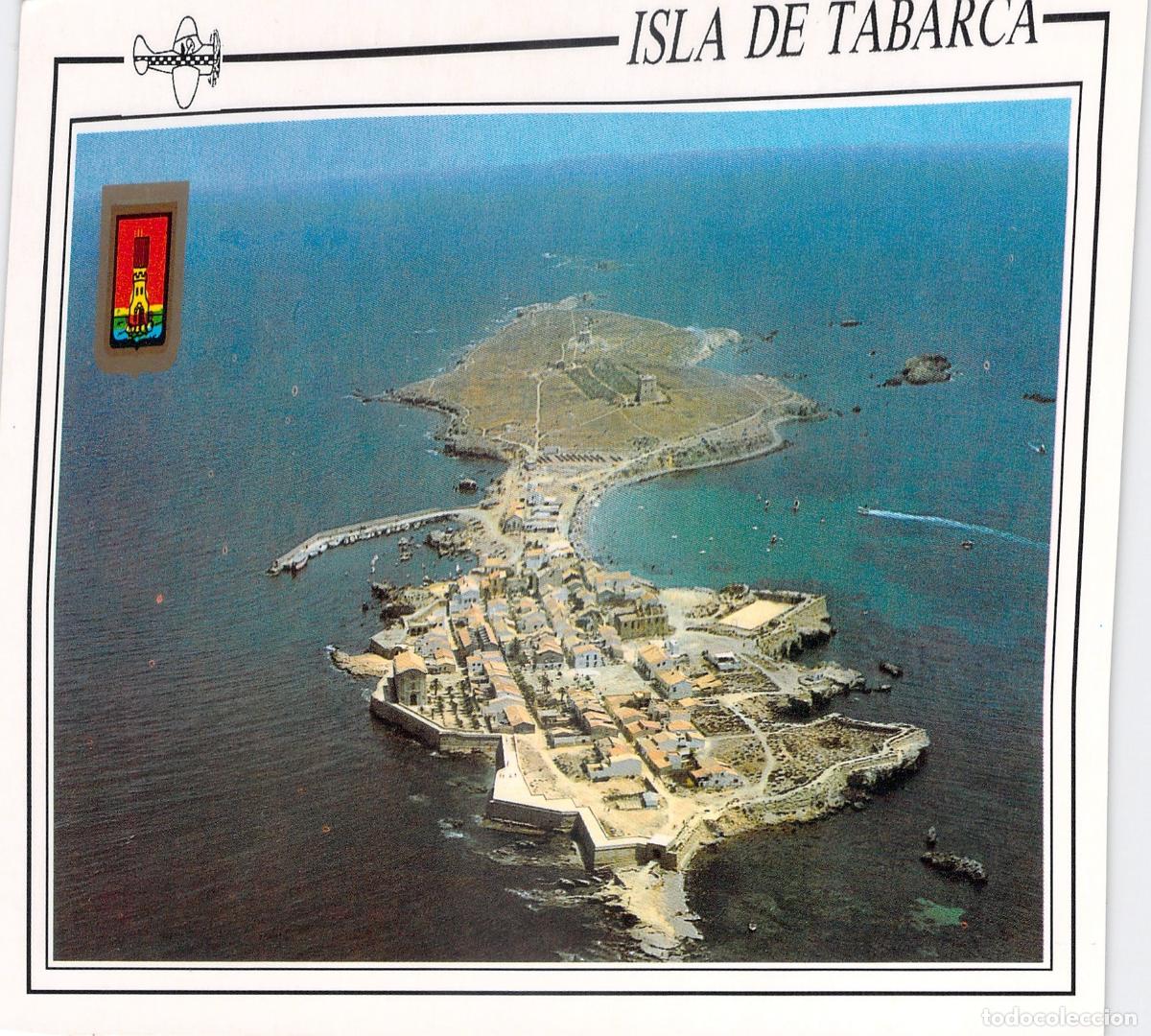 Postales: Postal de la Isla de Tabarca en Alicante - Vista A&eacute;rea