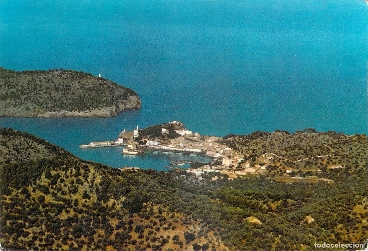 Postales: Postal de Mallorca, Puerto de S&oacute;ller desde el Mirador de ses Barques