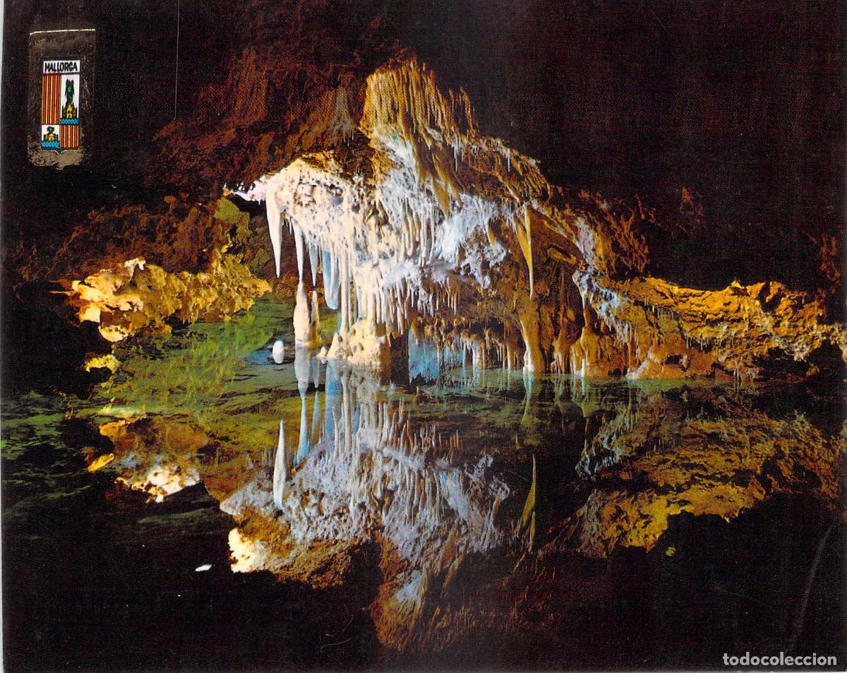 Postales: Postal de Mallorca, Cuevas dels Hams y Mar de Venecia