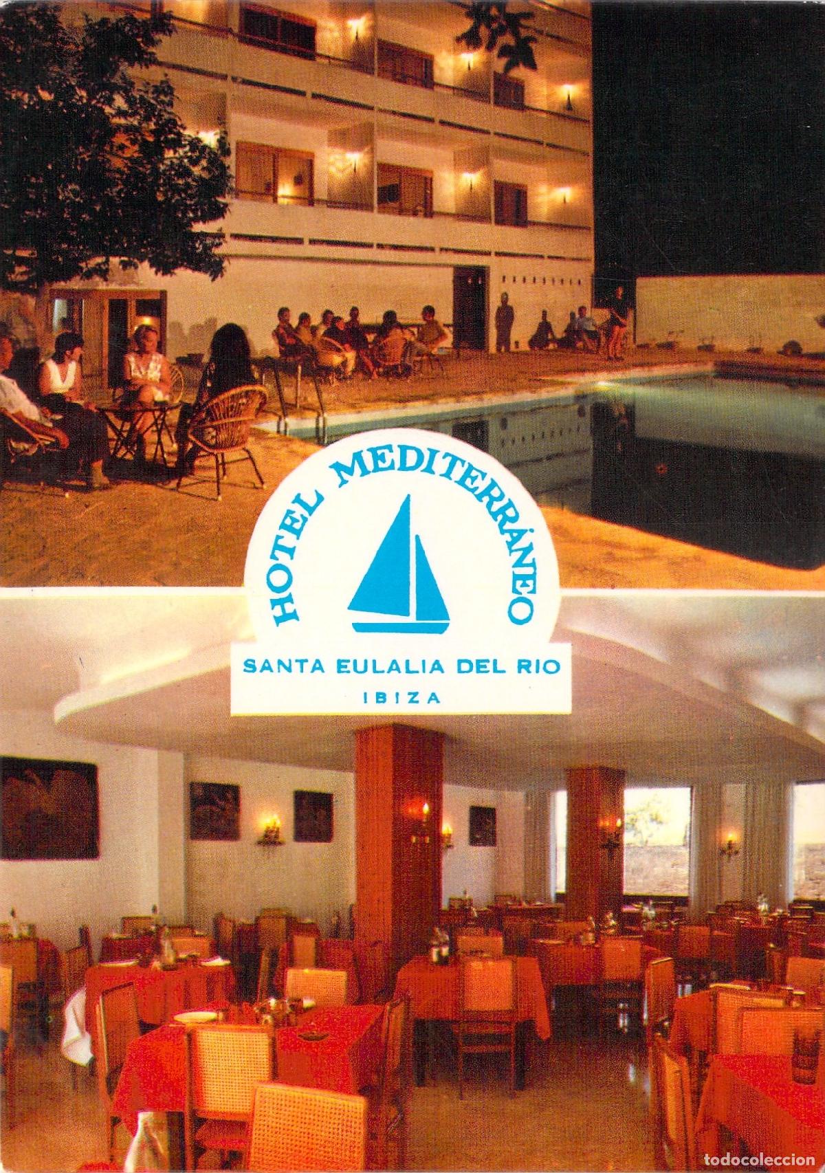 Postales: Postal Hotel Mediterr&aacute;neo en Santa Eulalia del R&iacute;o, Ibiza