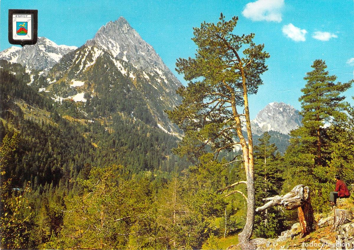 Postales: Postal Escudo de Oro Pirineo Catal&aacute;n L&eacute;rida Paisaje de Sant Maurici