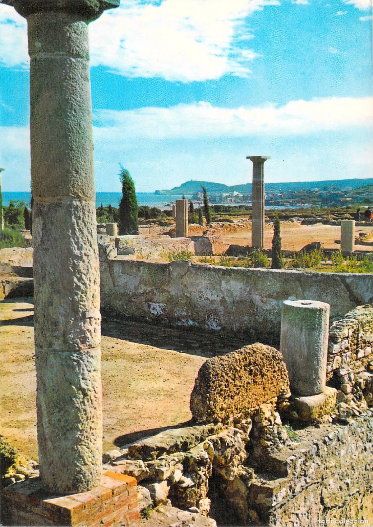 Postales: Postal de las Ruinas de Ampurias en la Costa Brava, Girona