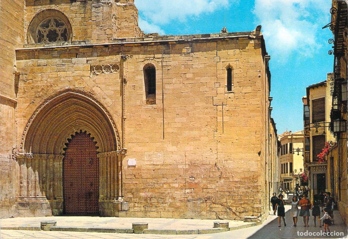 Postales: Postal Orihuela Alicante Puerta de la Catedral