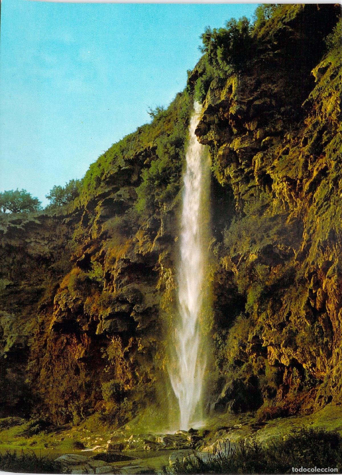 Postales: Postal Cascada y Salto de la Novia, Navajas, Castell&oacute;n