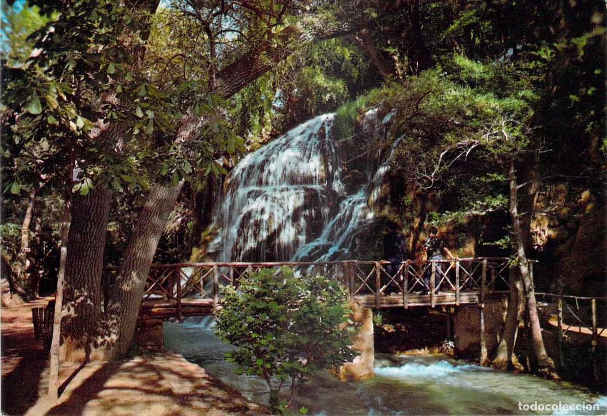 Postales: Postal de la Cascada de El Iris en el Monasterio de Piedra, Zaragoza