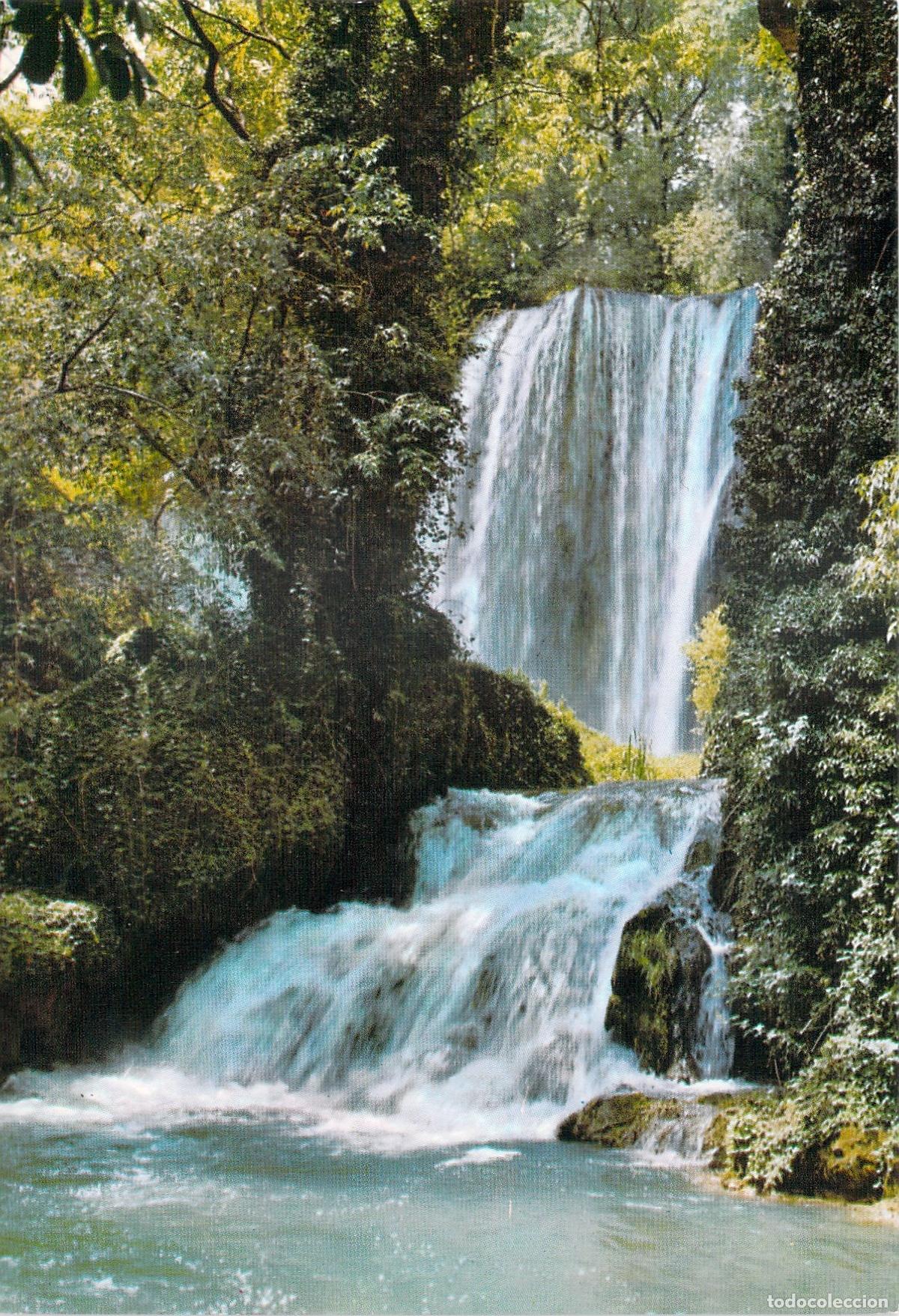 Postales: Postal Monasterio de Piedra, Cascada Caprichosa y Ba&ntilde;o de Diana