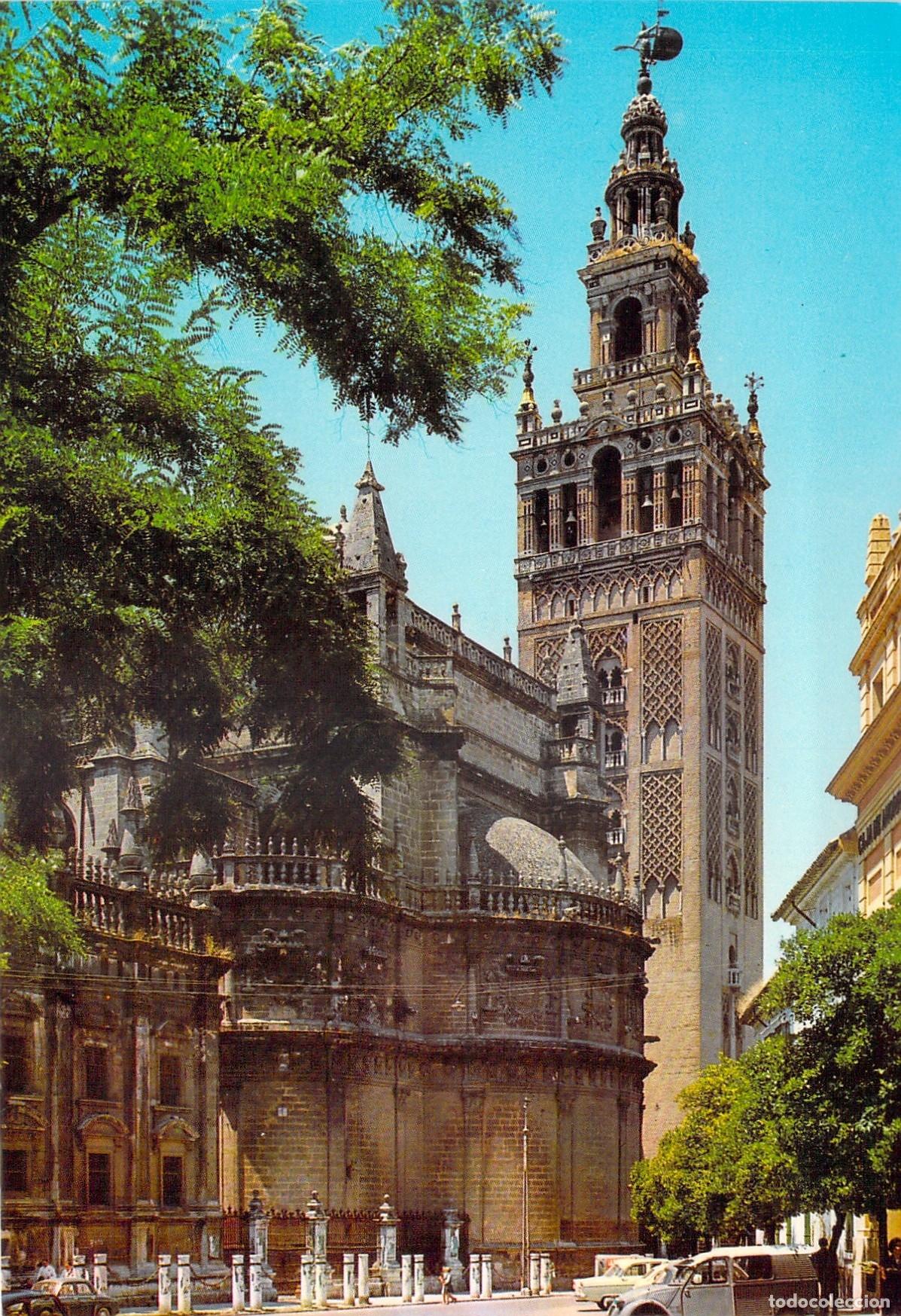 Postales: Tarjeta Postal de Sevilla: La Giralda y la Catedral
