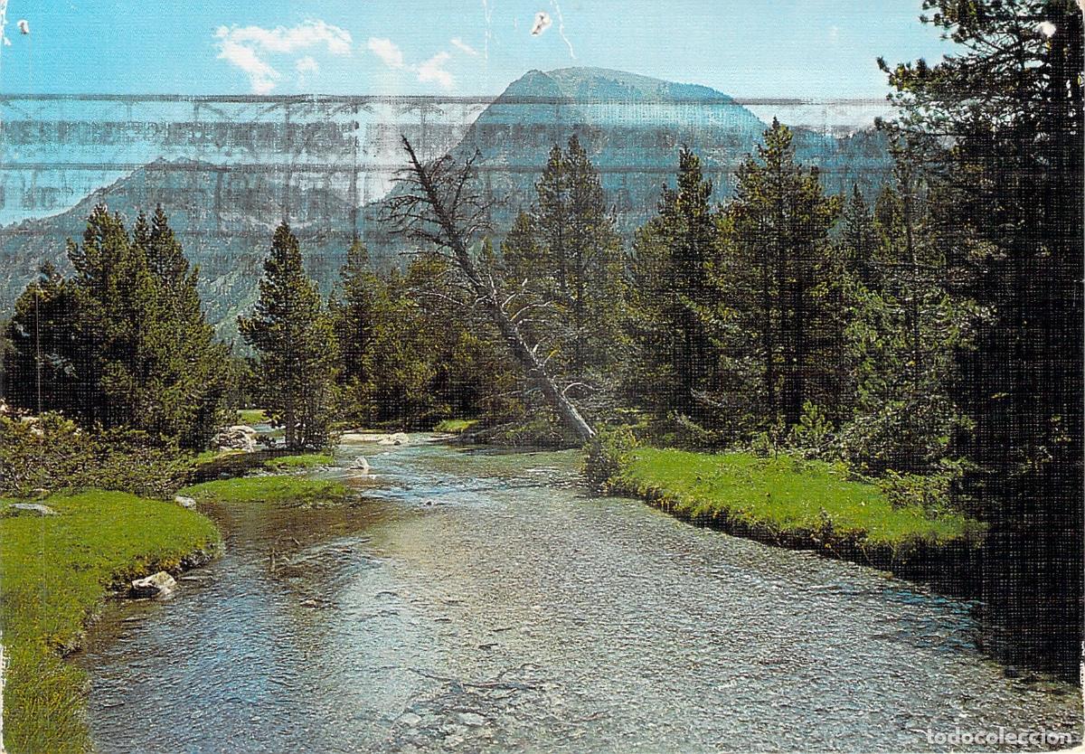 Postales: Postal Parque Nacional de Aig&uuml;estortes R&iacute;o San Nicolau Pirineo Catal&aacute;n