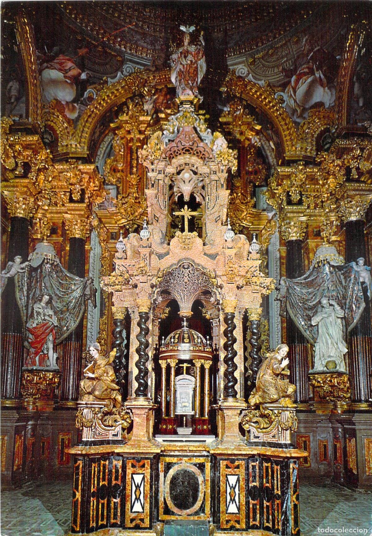 Postales: Postal Granada Templete del Sancta Santorum La Cartuja