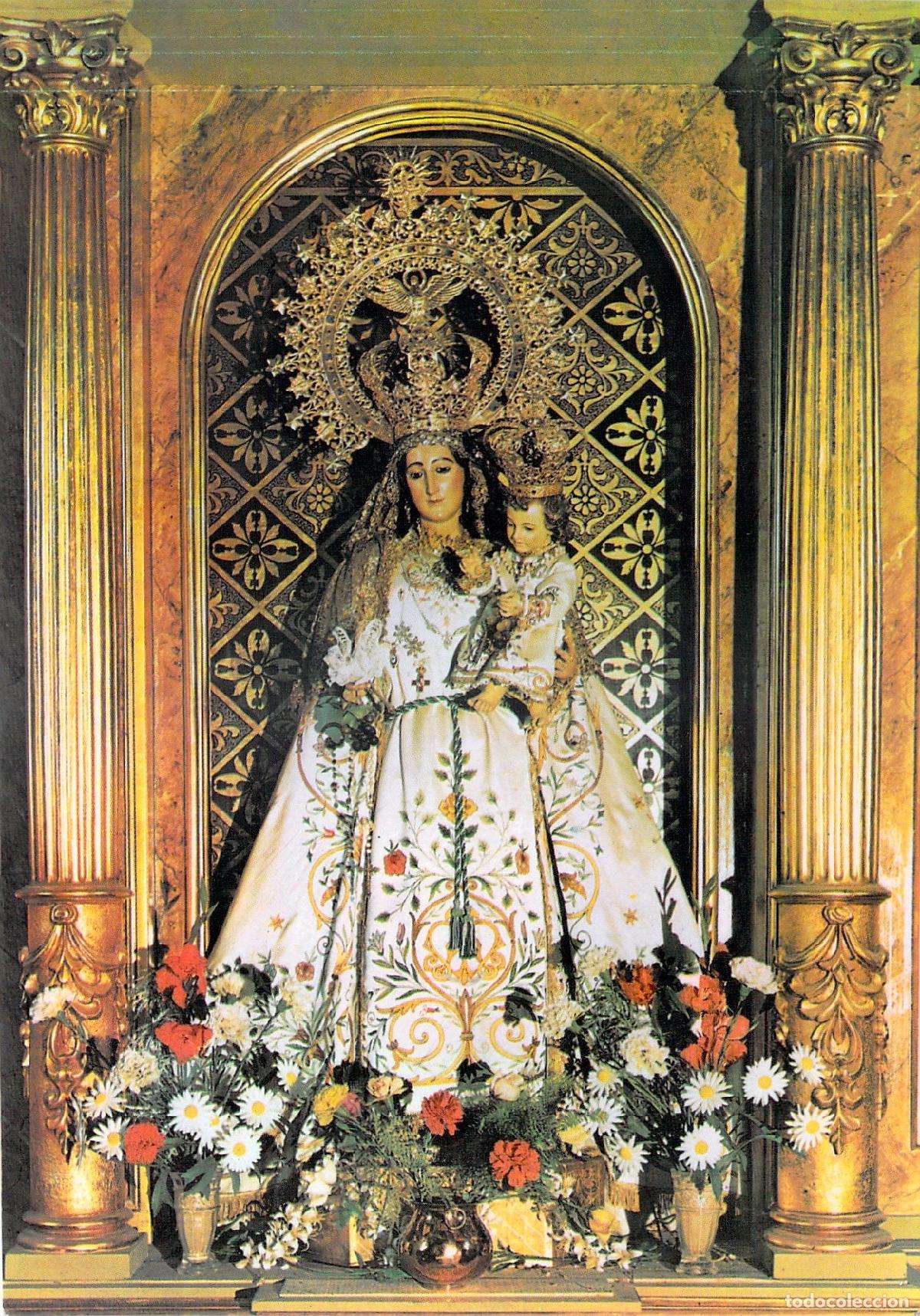 Postales: Postal Tomelloso Virgen de las Vi&ntilde;as Parroquia de la Asunci&oacute;n