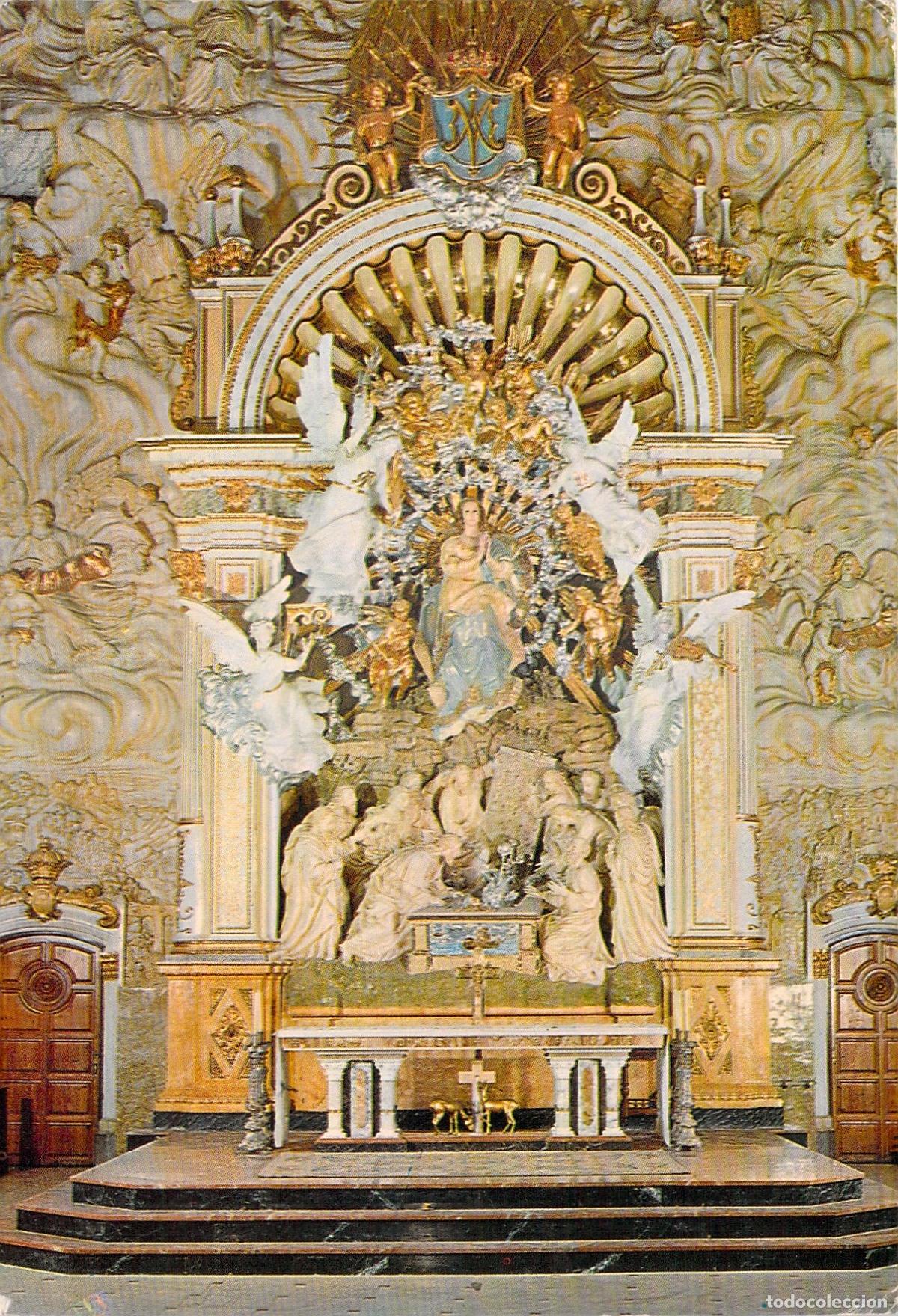 Postales: Postal del Altar Mayor de la Parroquia de la Asunci&oacute;n en Onda, Castell&oacute;n