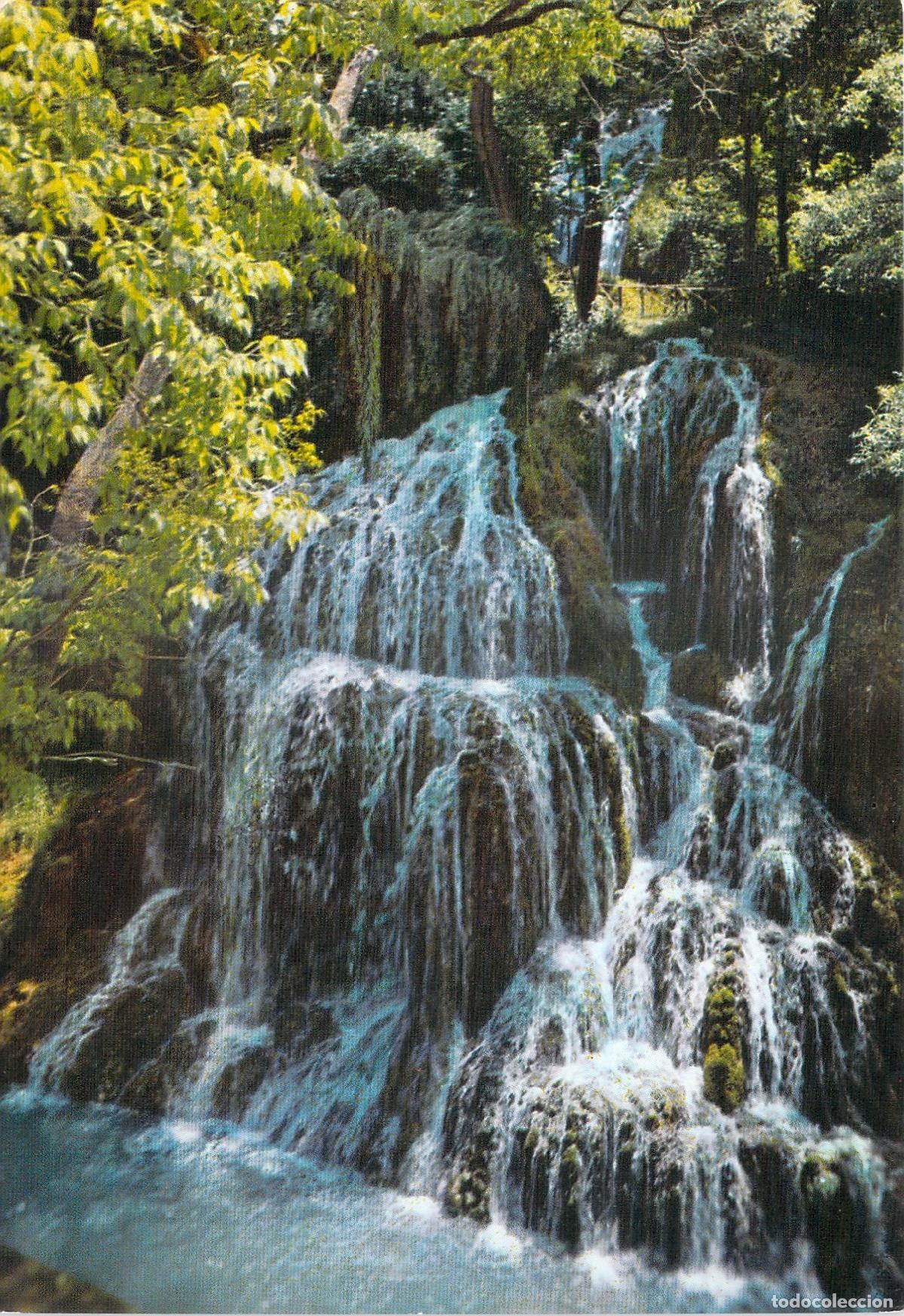 Postales: Postal Cascada de El Iris Monasterio de Piedra Zaragoza