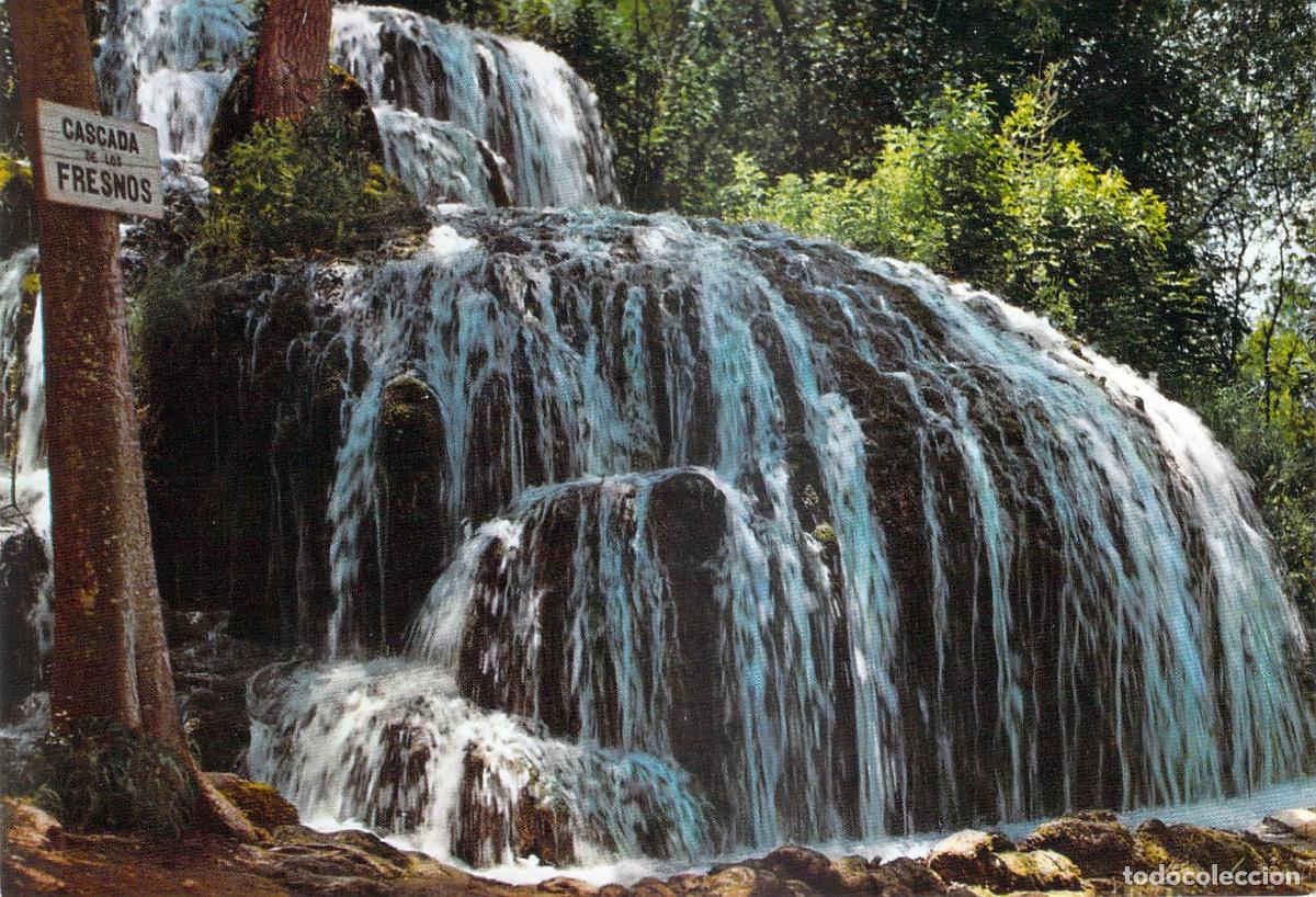 Postales: Postal de la Cascada de los Fresnos, Monasterio de Piedra, Zaragoza