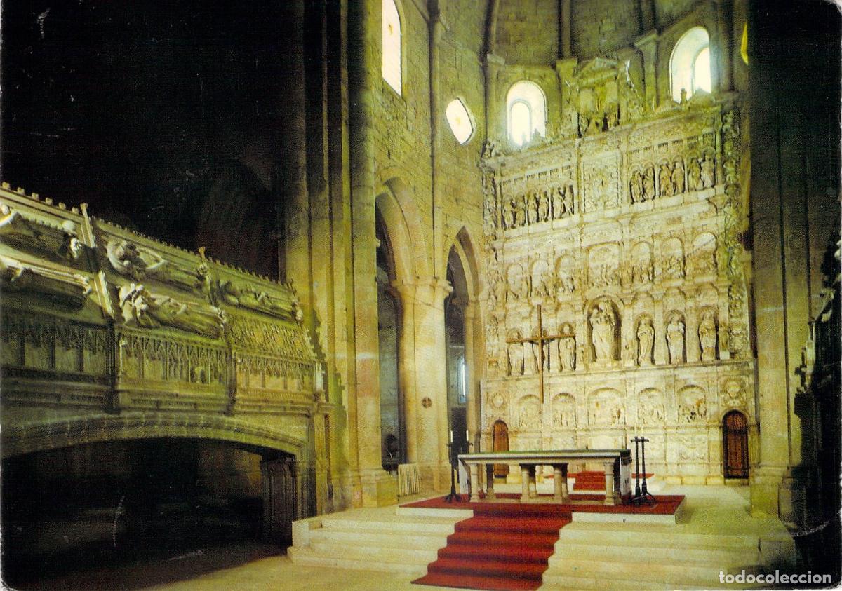 Postales: Postal Monasterio de Poblet, Tarragona - Retablo y Panteones Reales