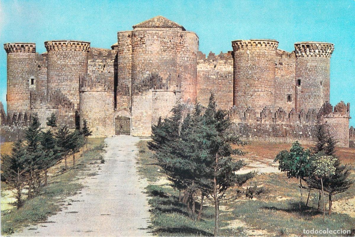 Postales: Postal de la Vista General del Castillo de Belmonte en Cuenca