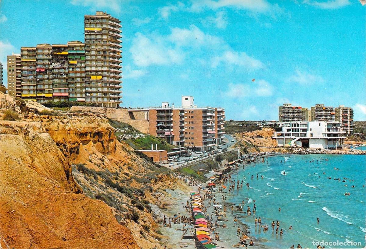 Postales: Postal de Dehesa de Campoamor en Alicante con Vista de la Playa