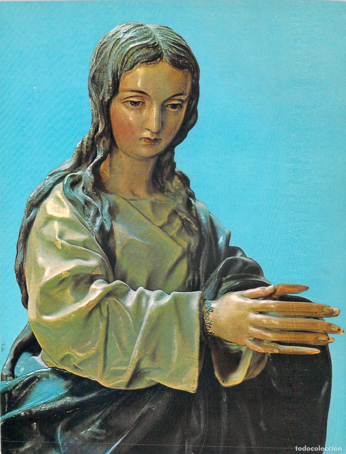 Postales: Postal de la Pur&iacute;sima de Alonso Cano en la Catedral de Granada