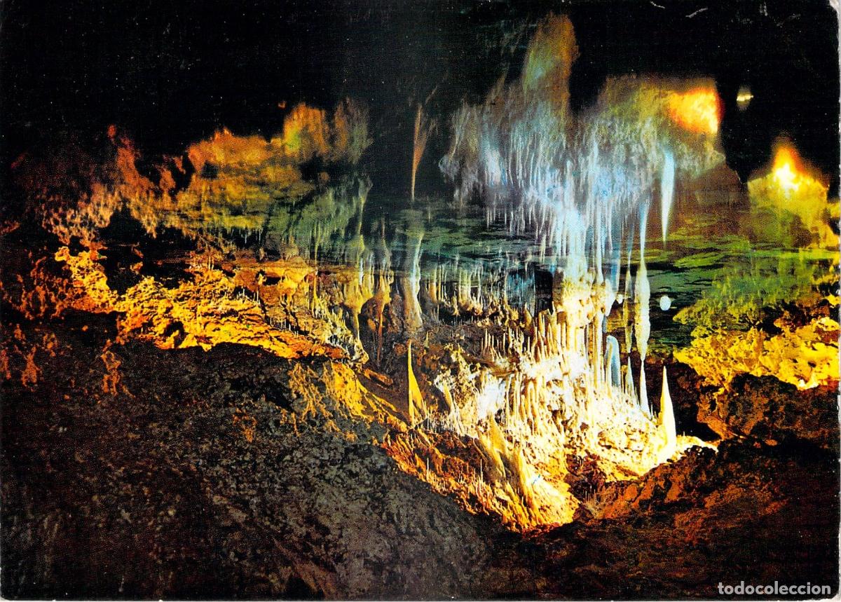 Postales: Postal de las Cuevas de Porto Cristo en Mallorca