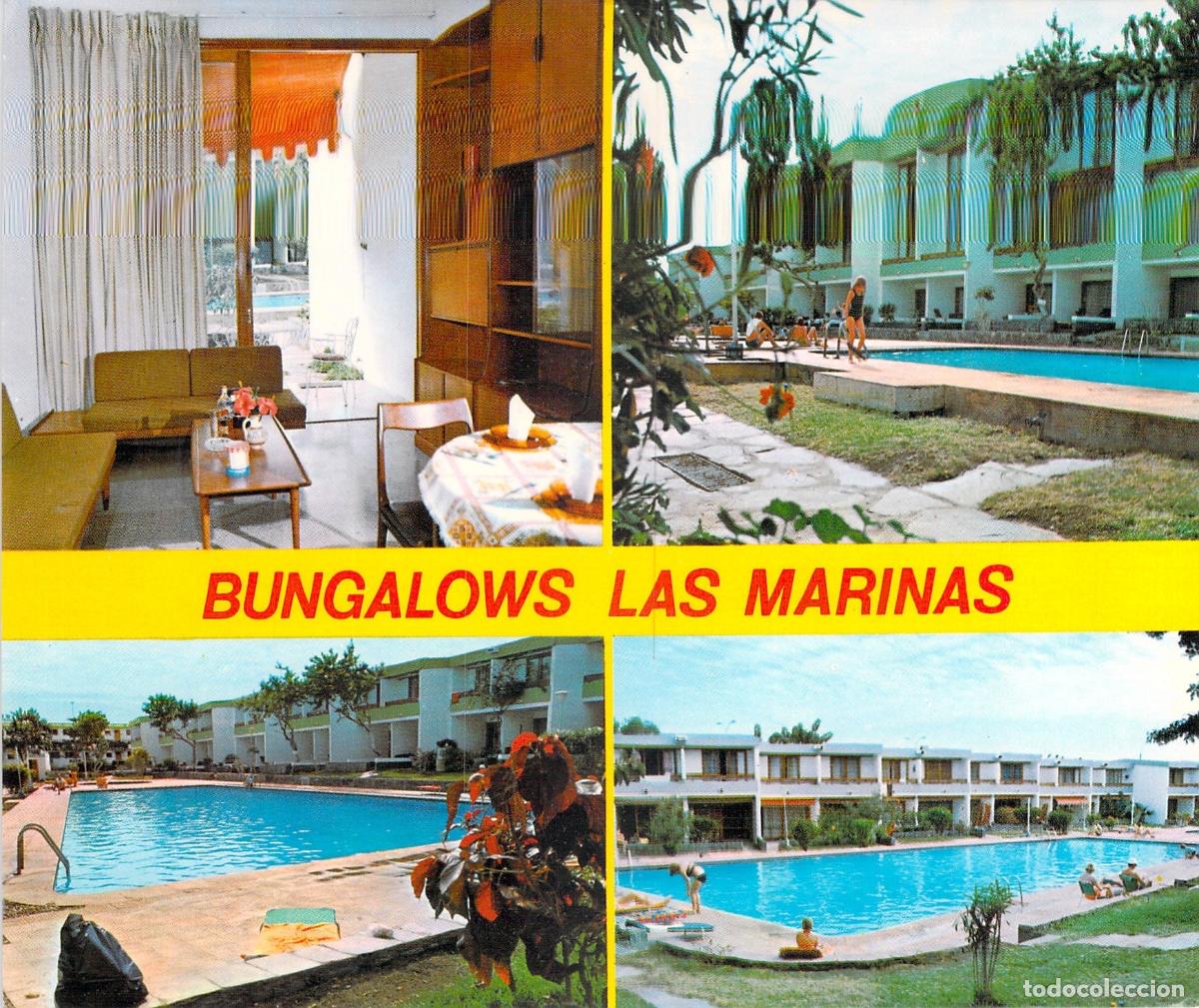 Postales: Postal Bungalows Las Marinas Playa del Ingl&eacute;s Gran Canaria