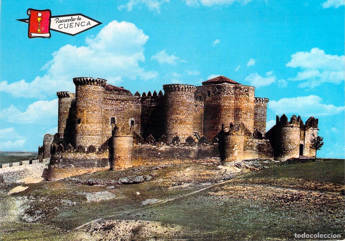 Postales: Postal Castillo de Belmonte en Cuenca