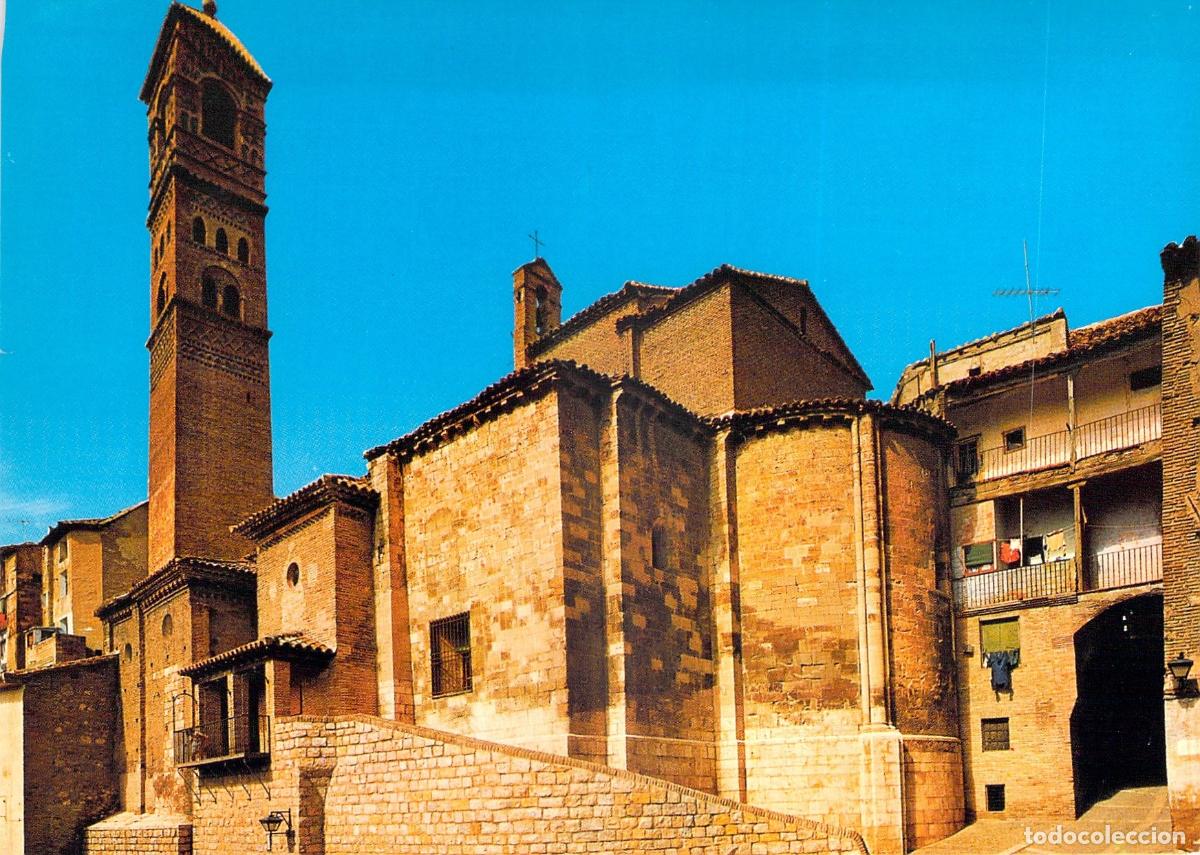 Postales: Postal de Tarazona, Torre de la Magdalena y &Aacute;bside Rom&aacute;nico