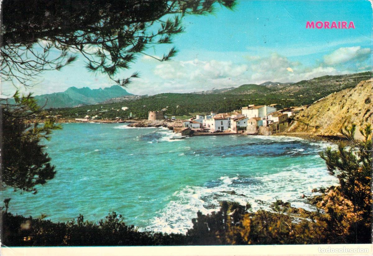 Postales: Postal de Vista Parcial de Moraira, Alicante, Costa Blanca