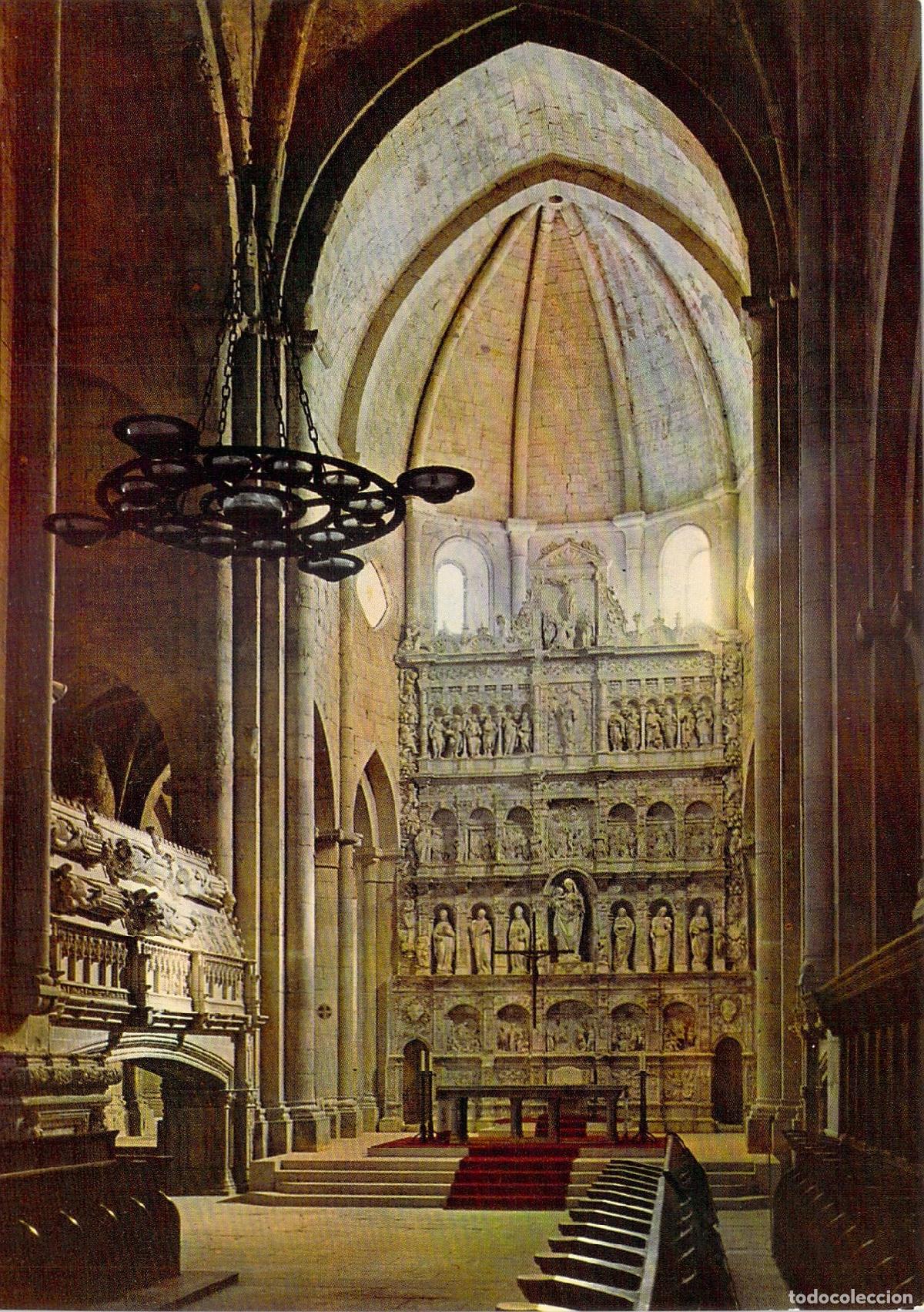 Postales: Postal del Monasterio de Poblet: Iglesia y Panteones Reales