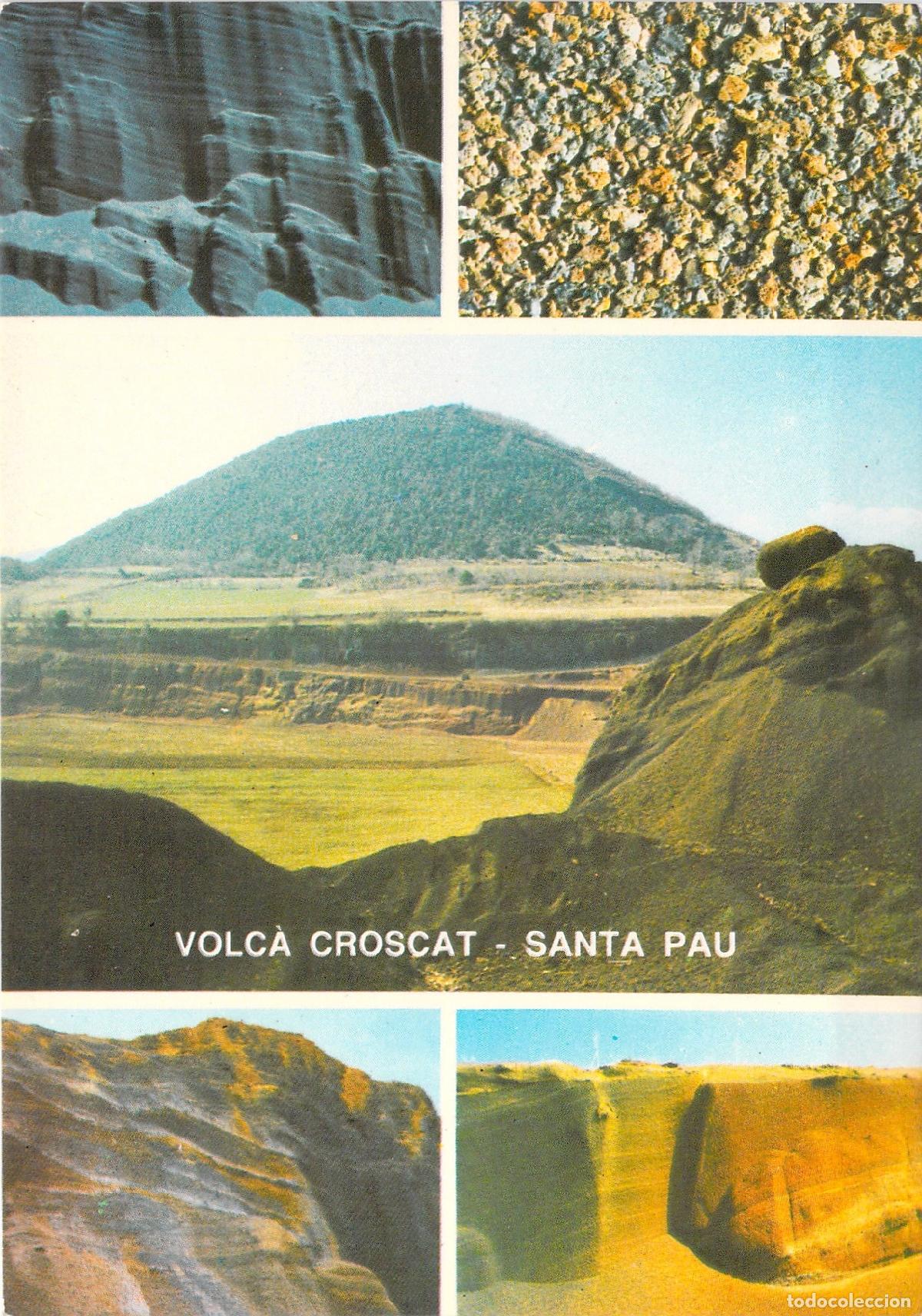 Postales: Postal Volc&aacute;n Croscat y Grederes de Santa Pau Girona
