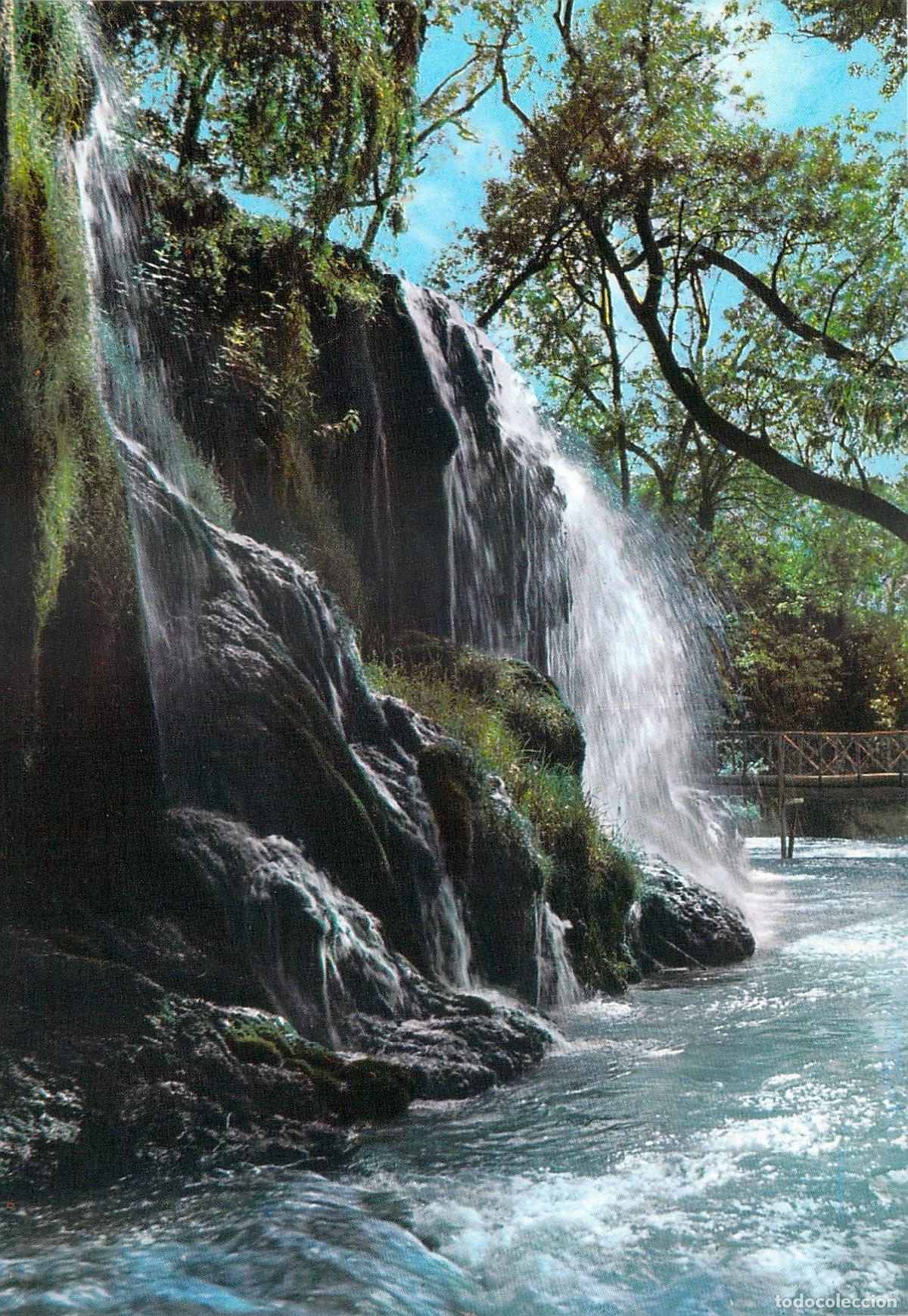 Postales: Postal de la Cascada de El Iris en el Monasterio de Piedra