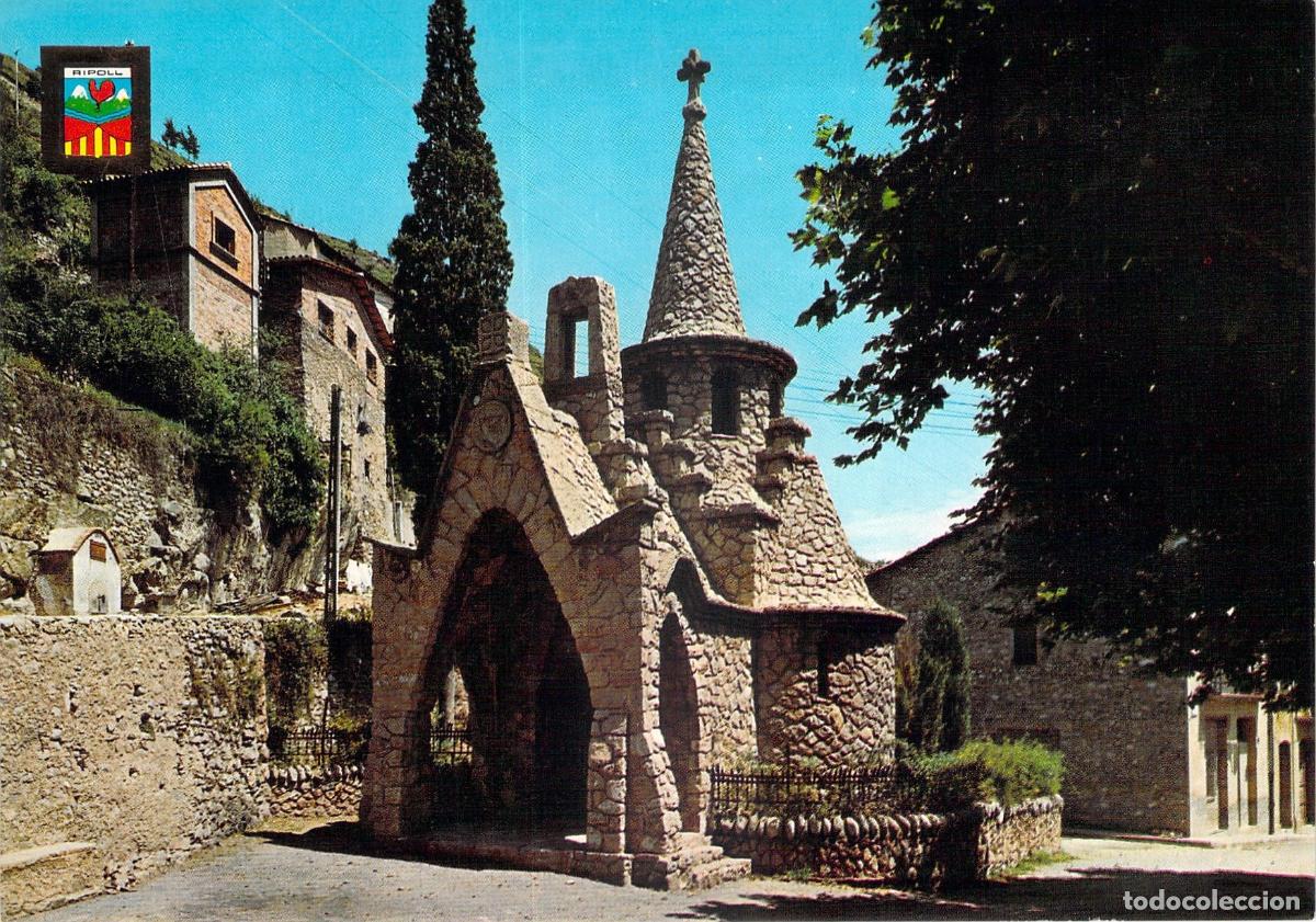 Postales: Postal de San Miguel de la Roqueta en Ripoll