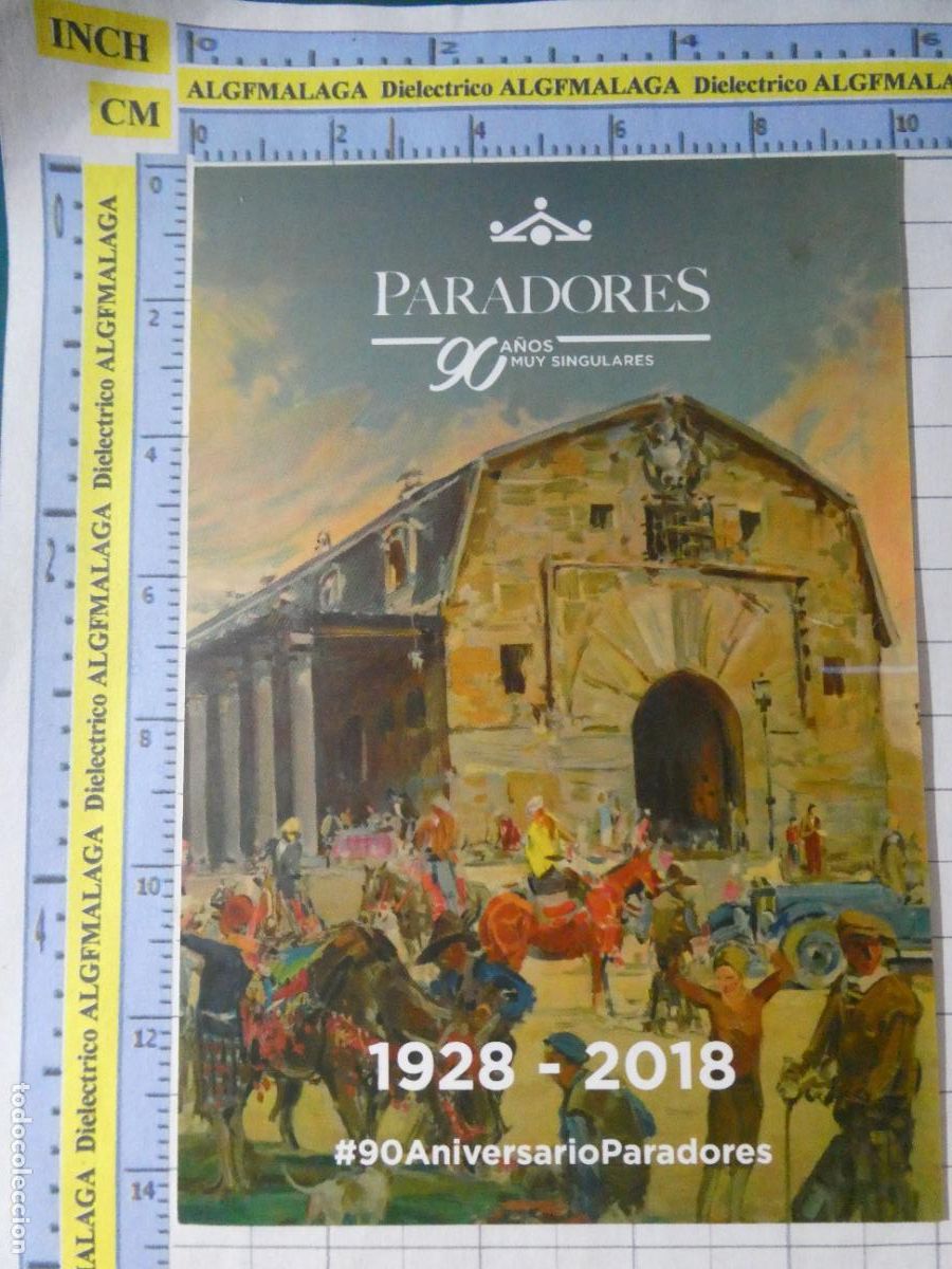 Postales: POSTAL PUBLICITARIA TURISMO ESPA&Ntilde;A. 90 A&Ntilde;OS DE PARADORES 1928 2018. 2299
