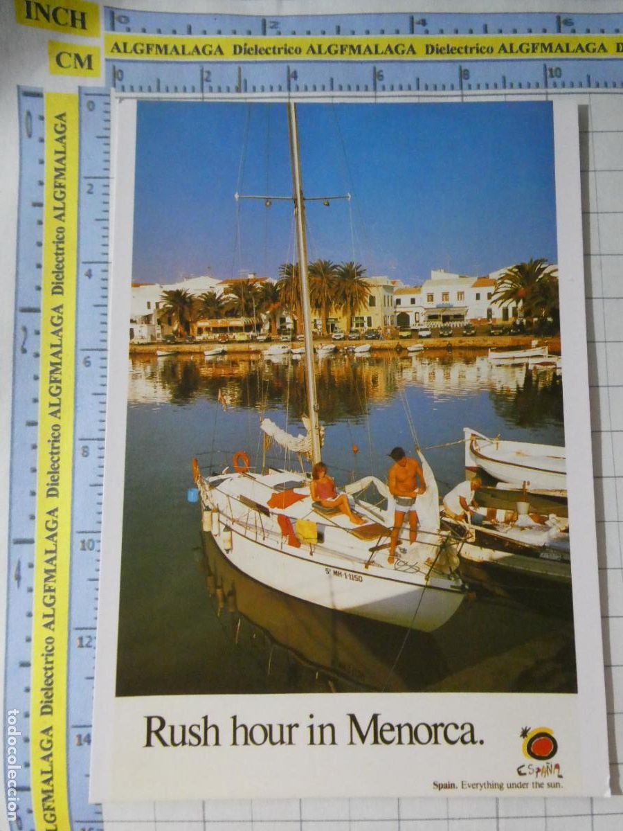 Postales: POSTAL PUBLICITARIA TURISMO ESPA&Ntilde;A. SECRETARIA GENERAL TURISMO. MENORCA. 2303