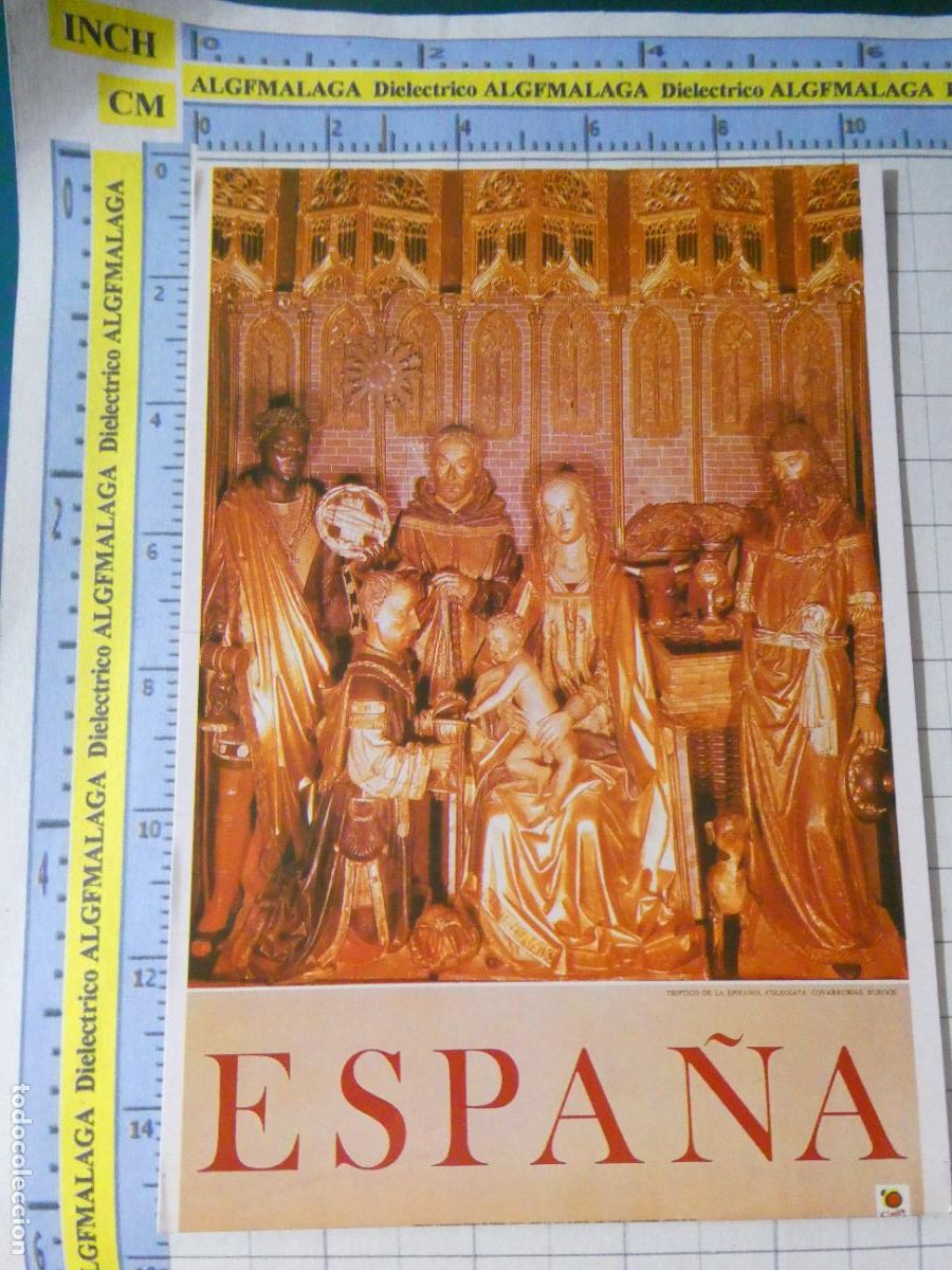 Postales: POSTAL PUBLICITARIA TURISMO ESPA&Ntilde;A. SECRETARIA GENERAL TURISMO. COVARRUBIAS BURGOS. 2305