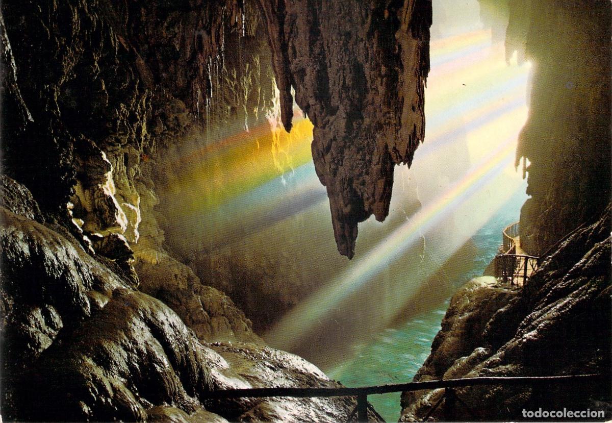 Postales: Postal Gruta de la Cola del Caballo Monasterio de Piedra Zaragoza