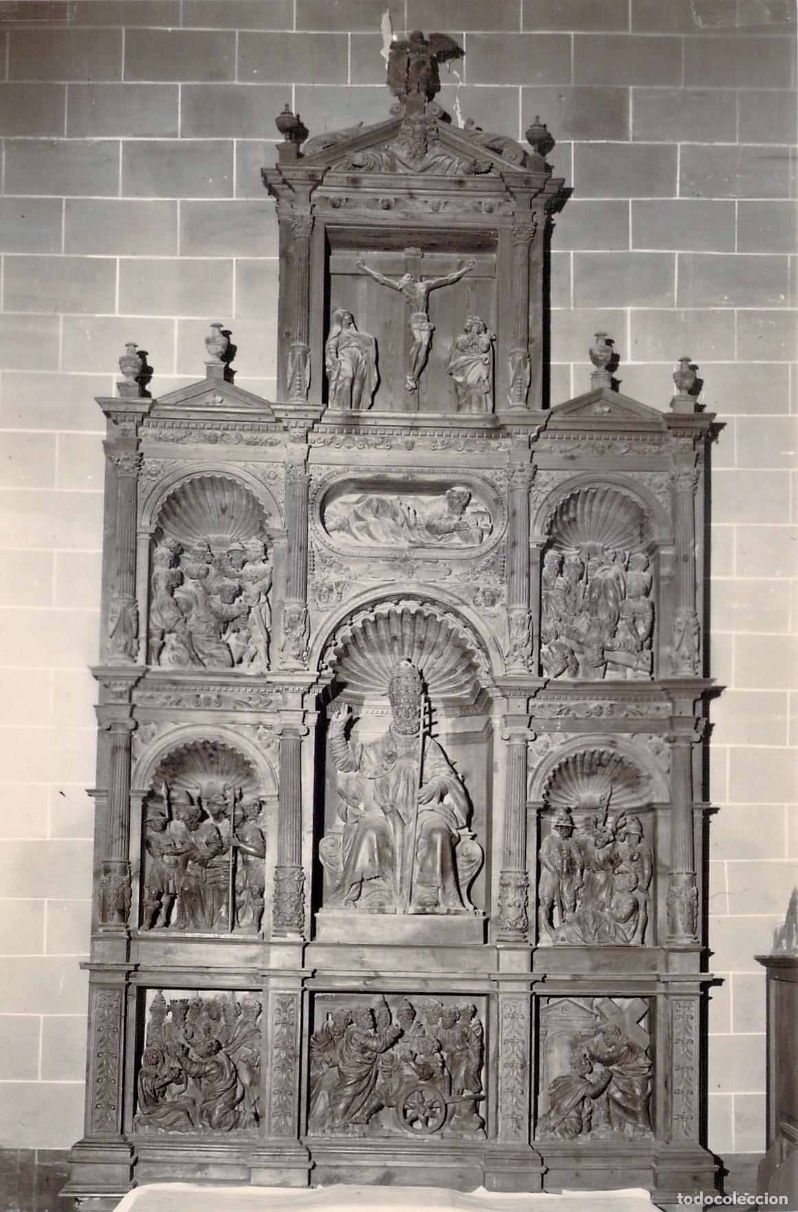 Postales: Postal Altar de San Pedro en la Catedral de Albarrac&iacute;n