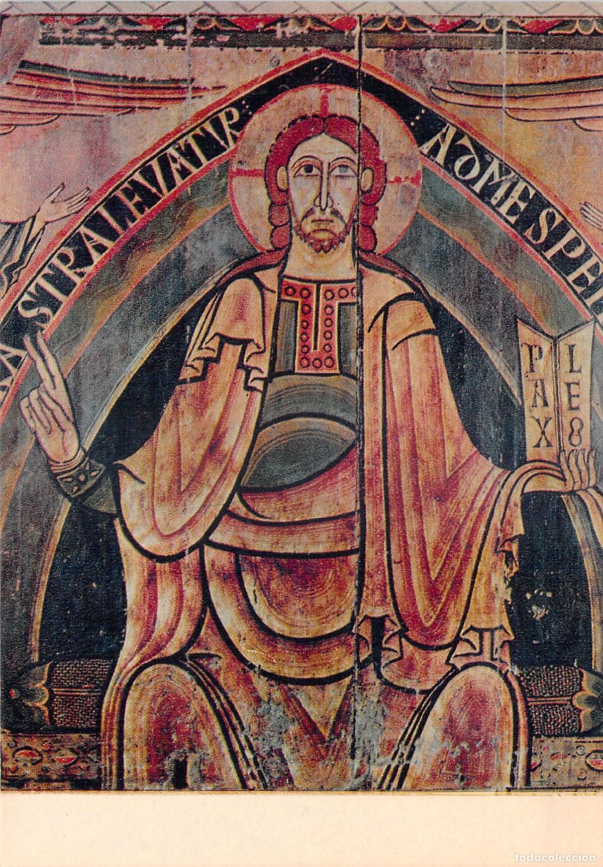 Postales: Postal del Pantocr&aacute;tor de Ribes, Museo Episcopal de Vic