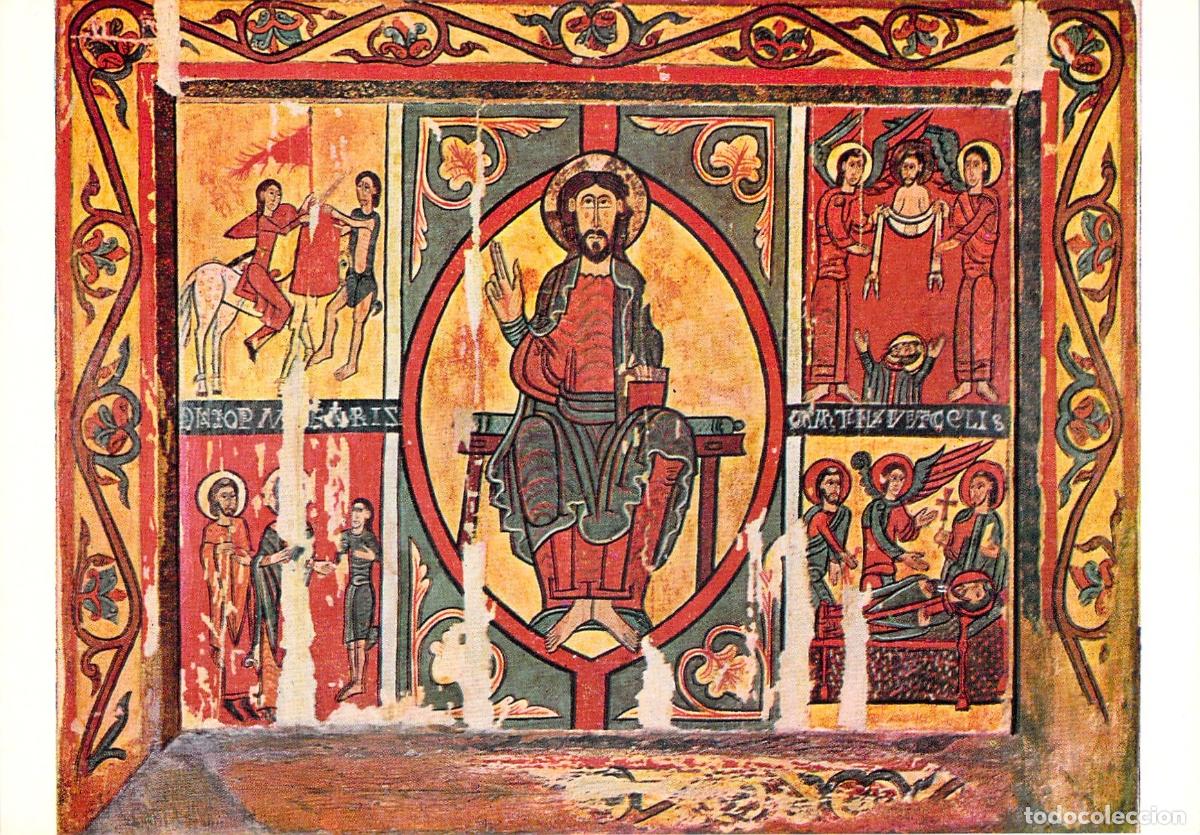 Postales: Postal Frontal de Altar de Sant Mart&iacute; de Puigb&oacute;, Museu Episcopal de Vic
