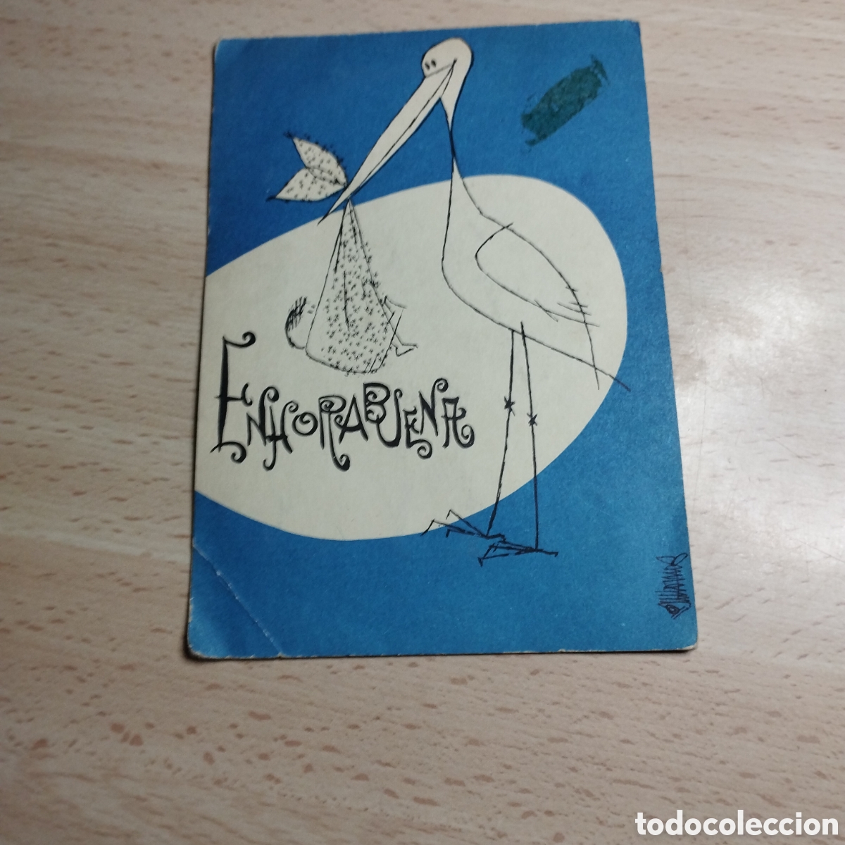 Postales: Tarjeta de felicitaci&oacute;n. Pop-up. 1965. Ortiz-Madrid. YY-3. Enhorabuena.