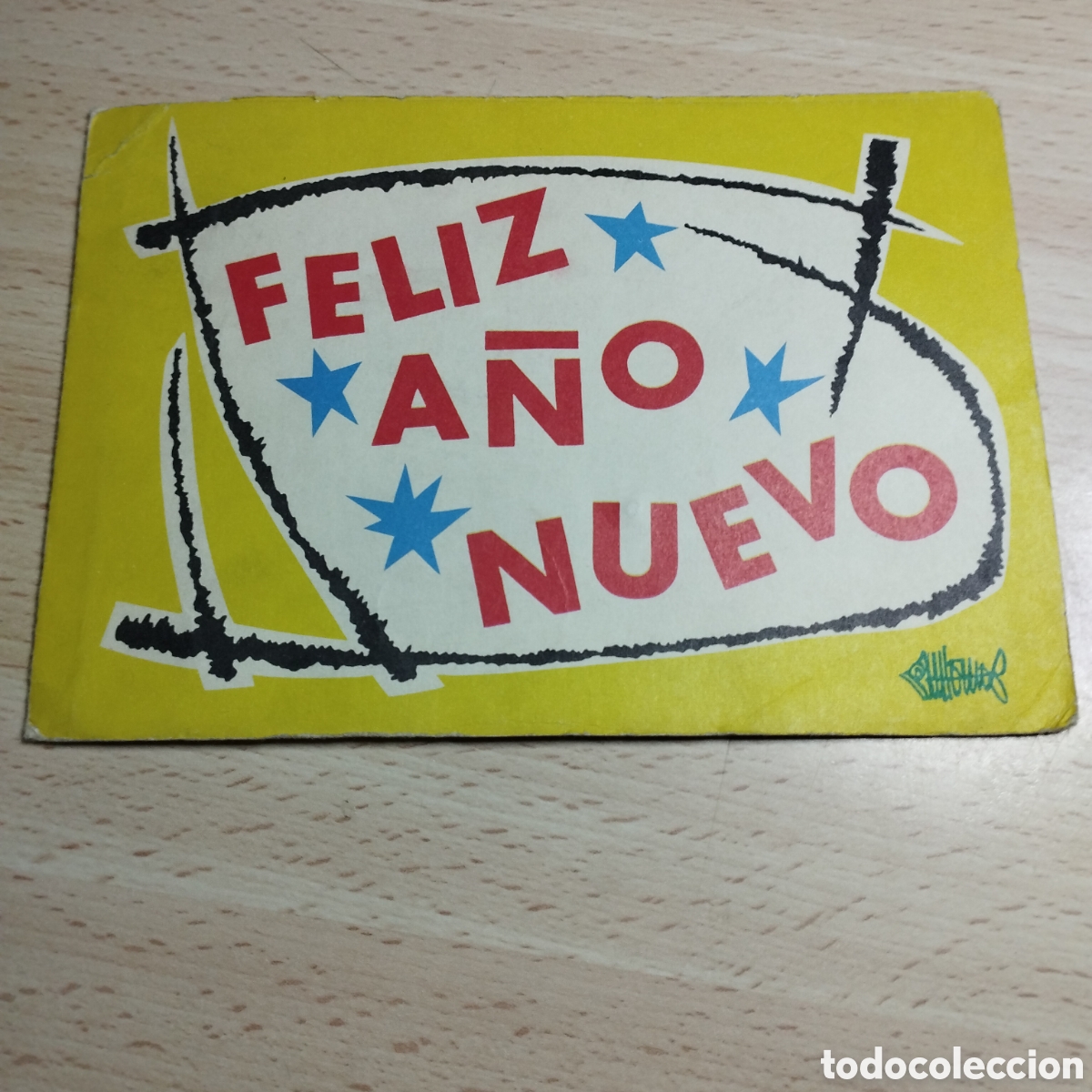 Postales: Tarjeta Navide&ntilde;a. Pop - Up. 1965. Ortiz-Madrid. XIA. Feliz a&ntilde;o nuevo.