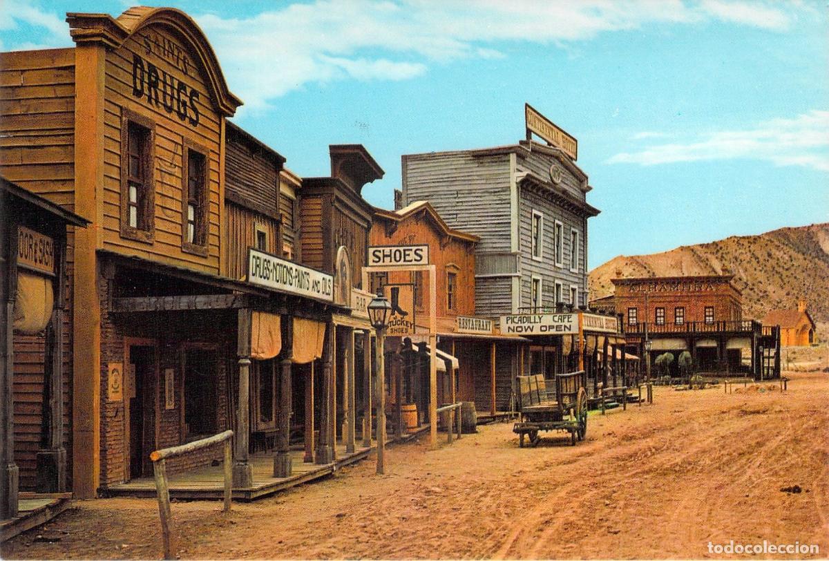 Postales: Postal Almer&iacute;a Estudios Cinematogr&aacute;ficos Poblado del Oeste