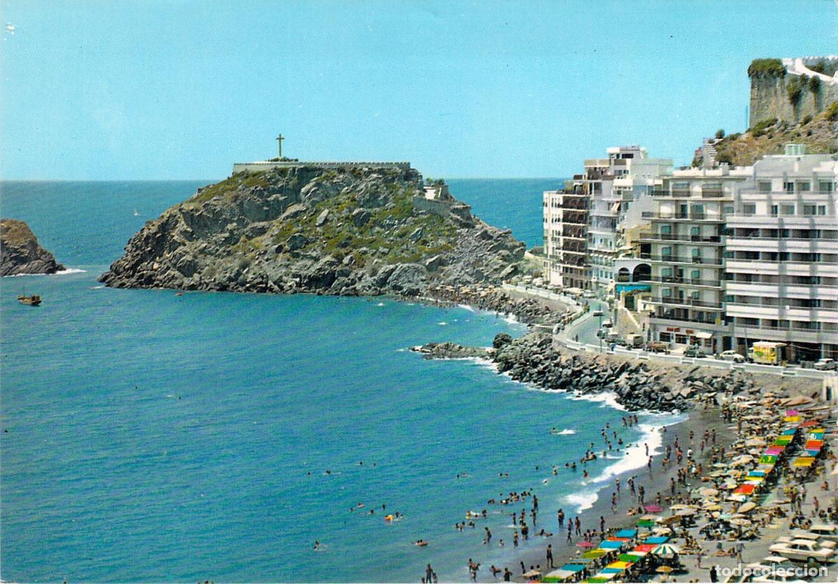Postales: Postal Almu&ntilde;&eacute;car Paseo de Prieto Moreno y Pe&ntilde;&oacute;n del Santo