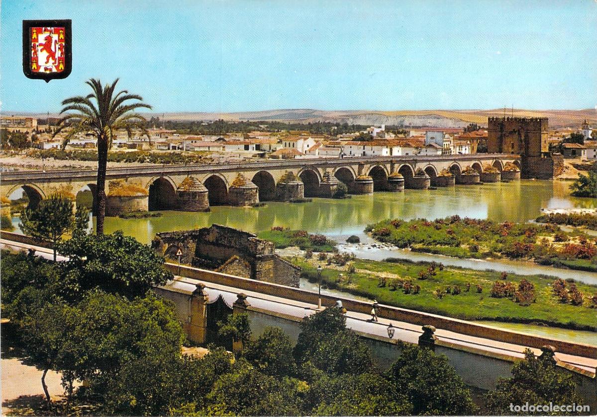 Postales: Postal de C&oacute;rdoba Puente Romano y Campo de la Verdad Escudo de Oro