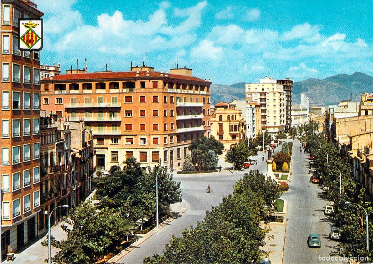Postales: Postal de la Avenida del Rey Don Jaime en Castell&oacute;n de la Plana