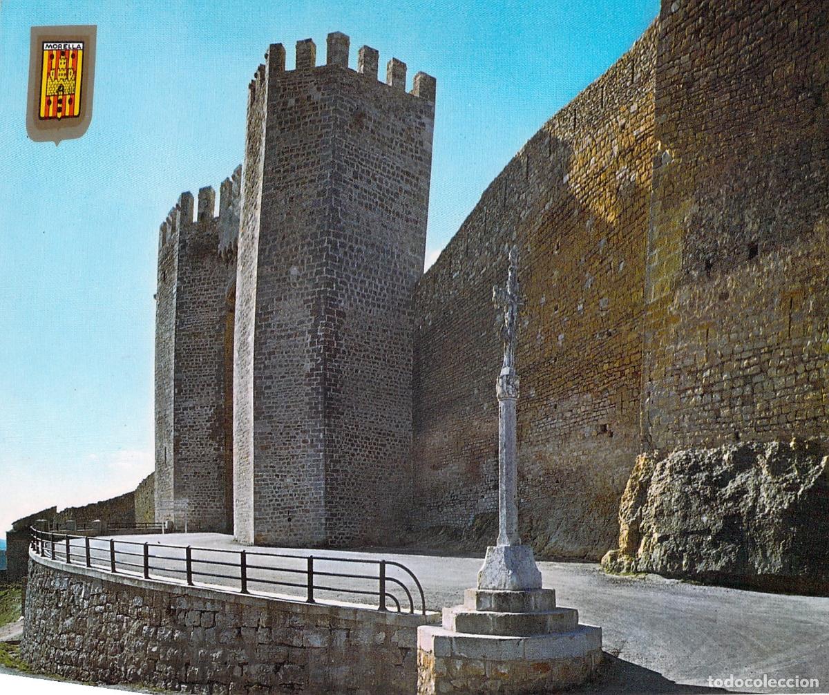Postales: Postal de Morella, Portal de San Miguel en Castell&oacute;n