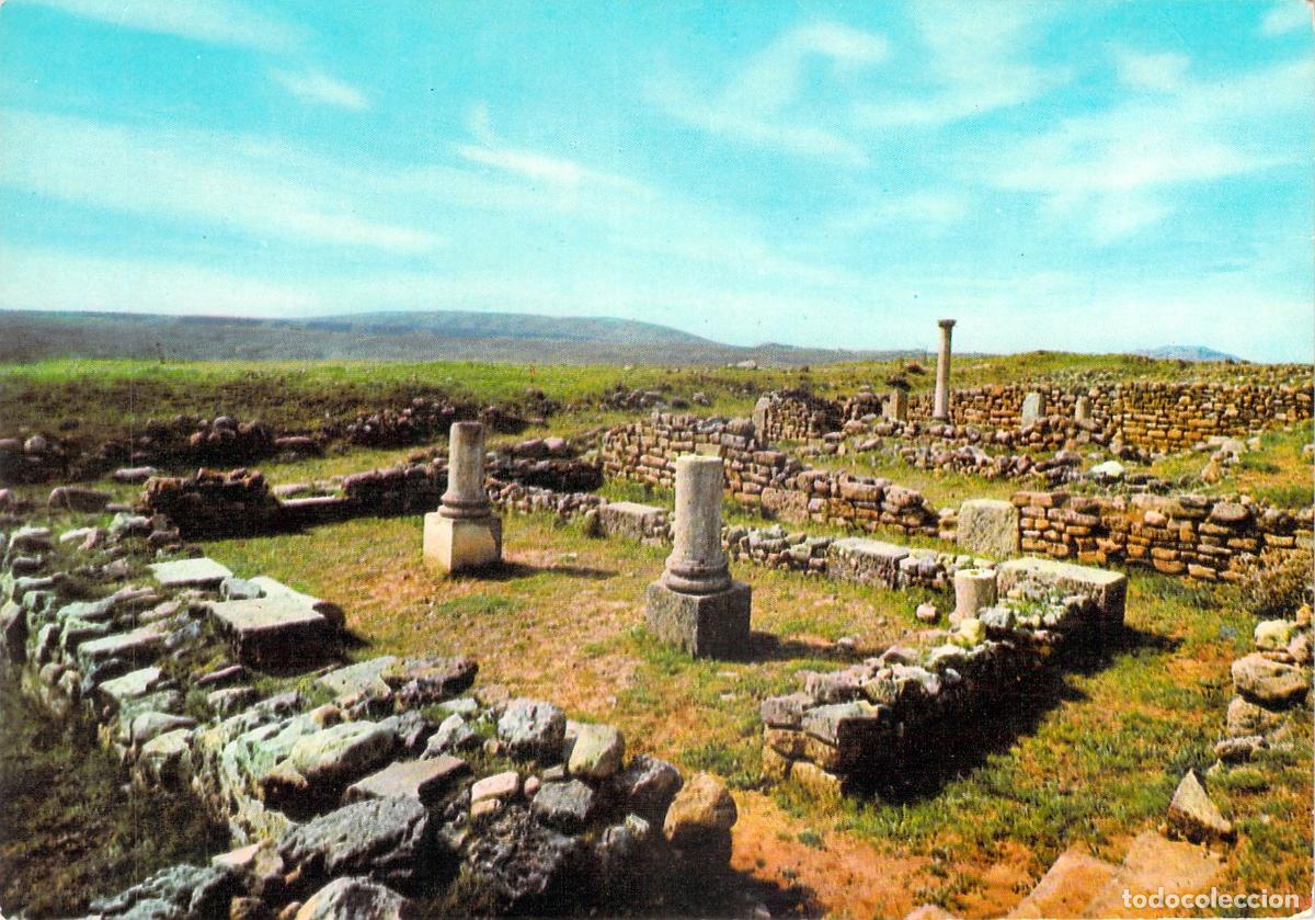 Postales: Postal de las Ruinas de Numancia Soria Habitaci&oacute;n Romana Casa Pretor