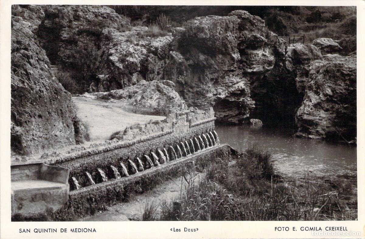 Postales: Postal de Les Deus en San Quint&iacute;n de Mediona