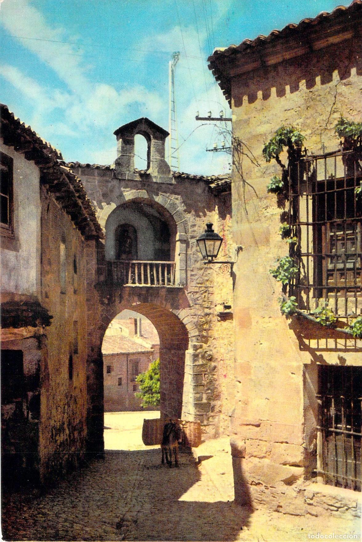 Postales: Postal de Sig&uuml;enza, Arco Bajada Portal Mayor, Guadalajara