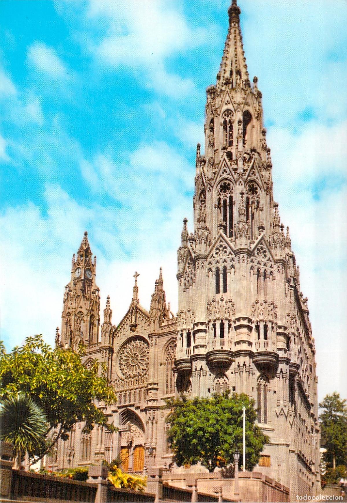 Postales: Postal de la Iglesia de San Juan Bautista en Arucas, Gran Canaria
