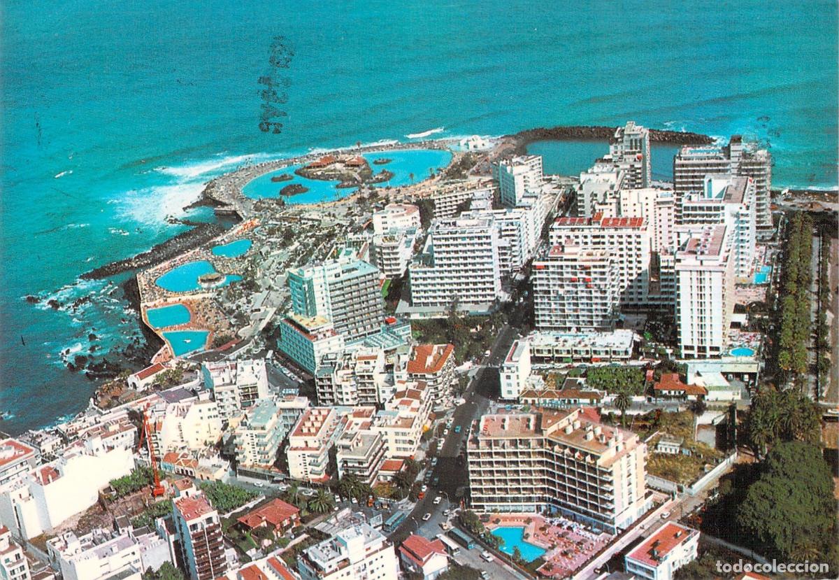 Postales: Postal de Vista A&eacute;rea de Puerto de la Cruz Tenerife